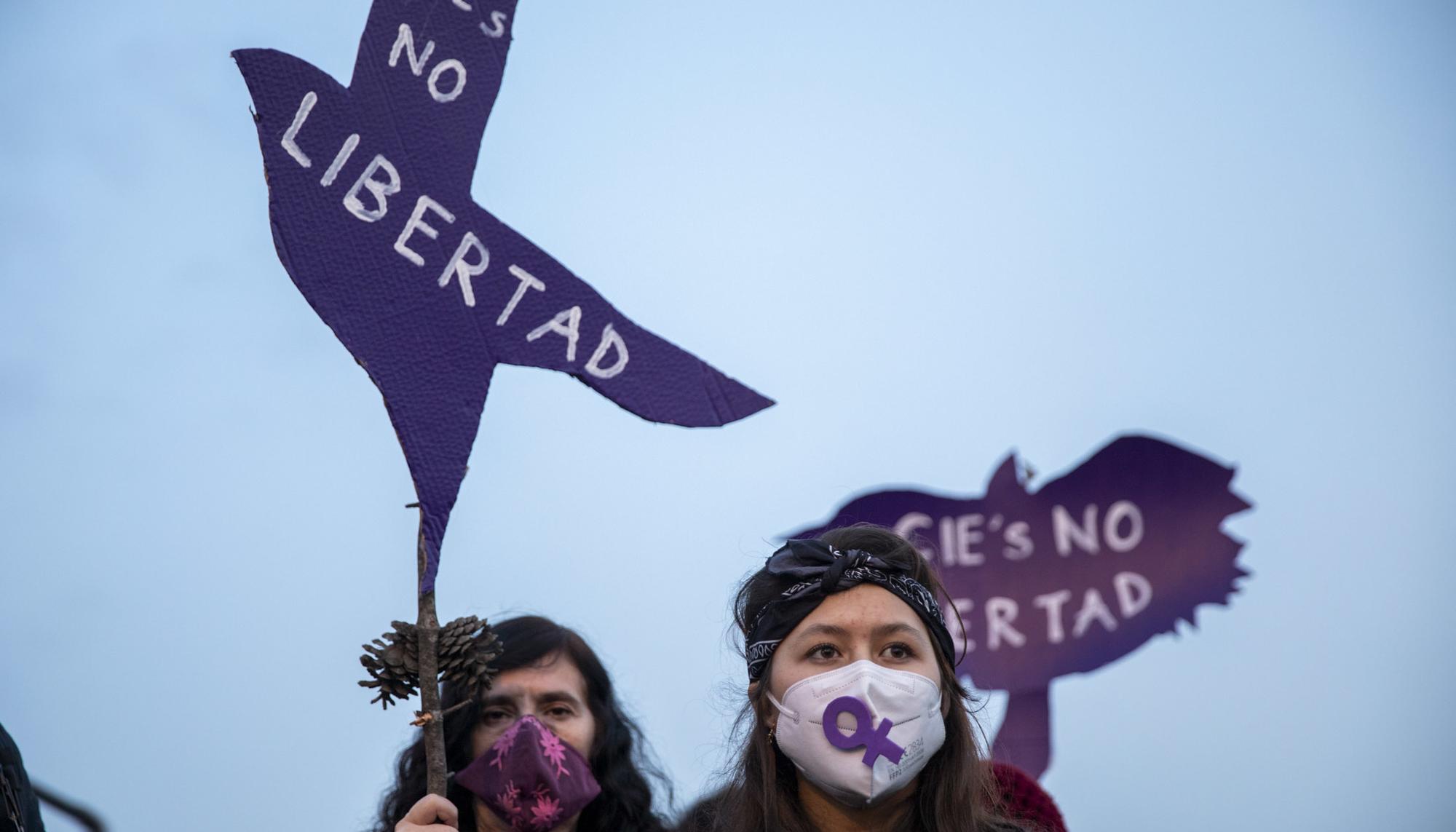 Marcha feminista antirracista  8M 05-03-21 - 4